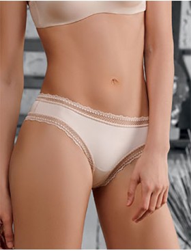 Бразилиана из микрофибры Amelie NADIN 2215-3 пудра new, Цвет: пудра, Размеры: XS