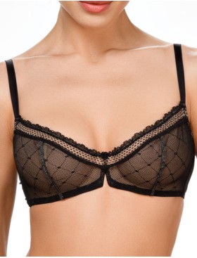 Бюстгальтер с мягкими чашками Amelie NADIN 2223 черный new, Цвет: черный, Размеры: 75B