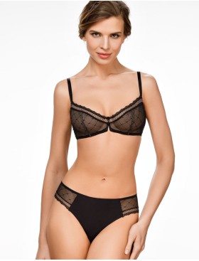 Бюстгальтер с мягкими чашками Amelie NADIN 2223 черный new, Цвет: черный, Размеры: 75B, изображение 7