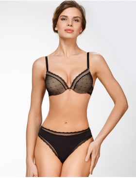 Бюстгальтер пуш-ап гель Amelie NADIN 2225 черный new, Цвет: черный, Размеры: 80C, изображение 8