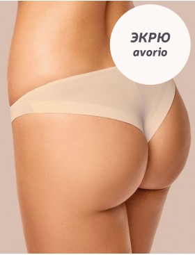 Трусы бразилиана гладкие Infiore MICRONOVECENTO 971 avorio, Цвет: avorio (экрю), Размеры: S