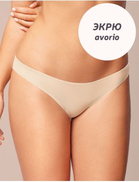 Трусы бразилиана гладкие Infiore MICRONOVECENTO 971 avorio, Цвет: avorio (экрю), Размеры: S, изображение 2