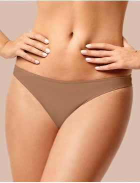 Трусы бразилиана гладкие Infiore MICRONOVECENTO 971 caramel, Цвет: caramel (карамель), Размеры: S