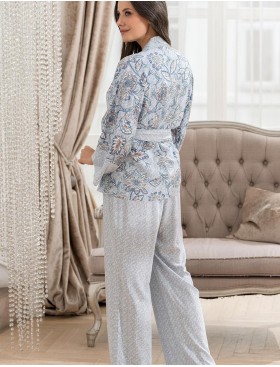 Комплект тройка из тканой вискозы Mia-Amore CAITLYN 5095, Цвет: ментол, Размеры: S, изображение 5