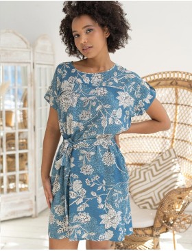 Туника с коротким рукавом Mia-Amore CASSIA 5254, Цвет: светло-синий, Размеры: 4XL/5XL