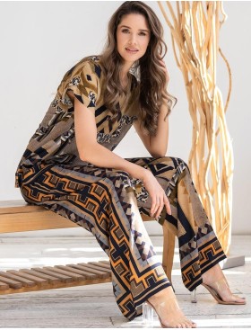 Домашний комплект из вискозы Mia-Amore MARTINIKA 5286, Цвет: мультицвет, Размеры: 2XL, изображение 3