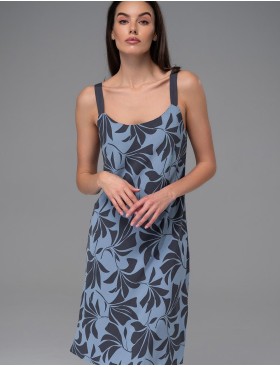 Сарафан из тканой вискозы Mia-Amore ODRIE 5350, Цвет: серо-голубой, Размеры: XL, изображение 3