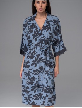 Длинная туника из вискозы Mia-Amore ODRIE 5359, Цвет: серо-голубой, Размеры: 2XL/3XL, изображение 3