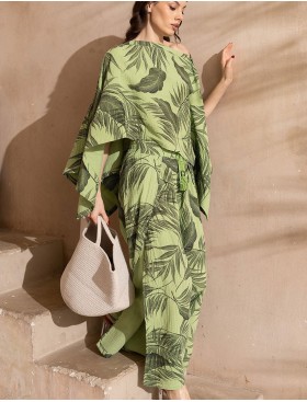 Костюм из хлопка Mia-Amore TENERIFE 5225 зеленый, Цвет: зеленый, Размеры: M, изображение 2