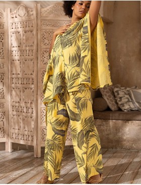 Костюм из хлопка Mia-Amore TENERIFE 5225 желтый, Цвет: желтый, Размеры: M, изображение 3