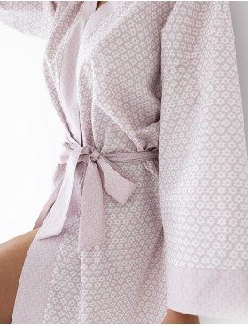 Халат с запахом Sensis EIRLYS, Цвет: пудровый, Размеры: L/XL, изображение 3