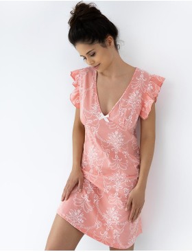 Сорочка с короткими рукавами Sensis SCARLETT, Цвет: персиковый, Размеры: S