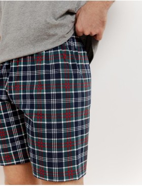 Пижама мужская с шортами Taro 3395/3396 KYLE, Цвет: серый/черный, Размеры: 3XL, изображение 3