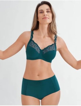 Бюстгальер мягкий без косточек Felina 203210 RHAPSODY изумруд, Цвет: изумруд, Размеры: 90D, изображение 3