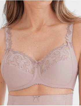 Бюстгальер мягкий без косточек Felina 203210 RHAPSODY серо-коричневый, Цвет: серо-коричневый, Размеры: 80B