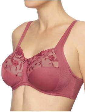 Мягкий бюстгальтер без косточек Felina 319 MOMENTS красный, Цвет: красный, Размеры: 80D, изображение 3