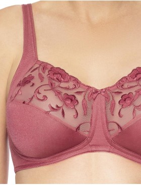 Мягкий бюстгальтер без косточек Felina 319 MOMENTS красный, Цвет: красный, Размеры: 80D, изображение 4