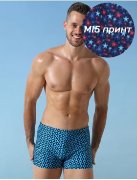 Мужские плавки боксеры Jolidon B11I / BL11I MI5_принт, Цвет: MI5_принт, Размеры: M, изображение 2