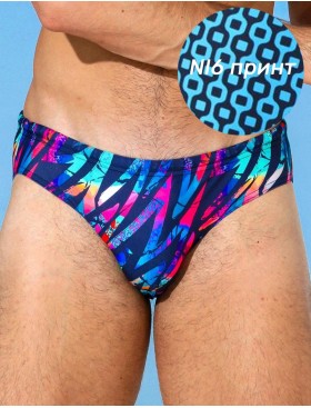 Мужские пляжные плавки Jolidon B4I / BL4I принт, Цвет: NI6_принт, Размеры: 3XL