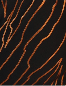 Закрытый купальник Jolidon FJ6i, Цвет: черный/золотой, Размеры: 80C, изображение 3