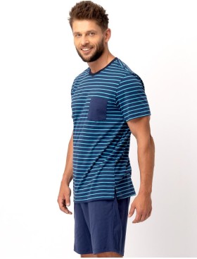 Пижама мужская из хлопка Key MNS 345, Цвет: кобальт, Размеры: L, изображение 2