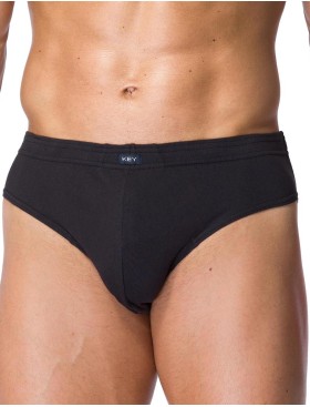 Мужские трусы слипы Key MPC 126 черный, Цвет: черный, Размеры: 3XL