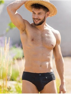 Набор трусов слипов Key MPC 126 (2 шт) черный, Цвет: черный, Размеры: M, изображение 2