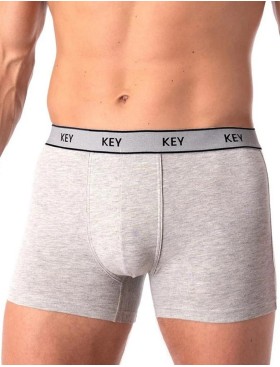 Облегающие боксеры Key MXH 222 светло-серый, Цвет: светло-серый, Размеры: L