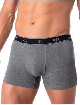 Облегающие боксеры Key MXH 222 тёмно-серый, Цвет: тёмно-серый, Размеры: M
