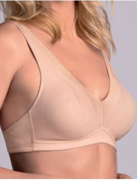 Бюстгальтер мягкий без косточек Leilieve NATURAL STYLE C0100 true nude, Цвет: true nude (телесный), Размеры: 70B