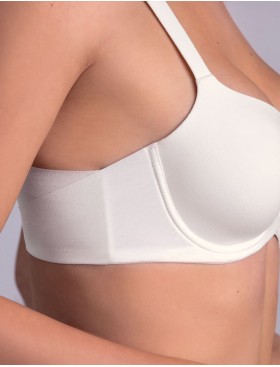 Бюстгальтер балконет Leilieve NATURAL STYLE C0104 seta, Цвет: seta (молочный), Размеры: 70C, изображение 3