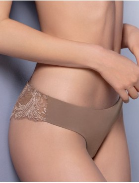 Трусы бразилиана Leilieve SAVOIR FAIRE 9500 visone, Цвет: visone (бежевый), Размеры: S