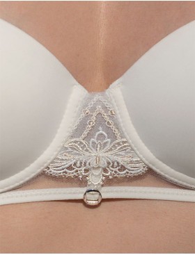 Комплект Leilieve SURPRISE триангул+стринги M8731 seta, Цвет: seta (молочный), Размеры: 75B, изображение 3