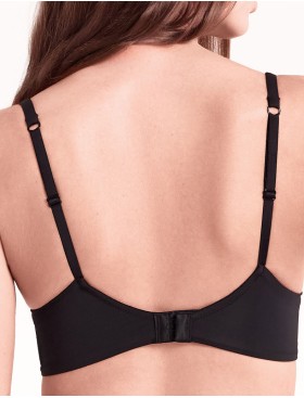 Бюстгальтер балконет Lormar SATEN PLUNGE nero/cipria, Цвет: nero/cipria, Размеры: 70B, изображение 2