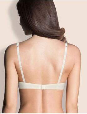 Бюстгальтер пуш-ап Lormar SATEN PUSH_UP panna, Цвет: panna (молочный), Размеры: 80B, изображение 4