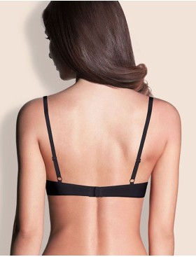 Бюстгальтер пуш-ап Lormar SATEN SOFT_UP nero/cipria, Цвет: nero/cipria, Размеры: 80B, изображение 2