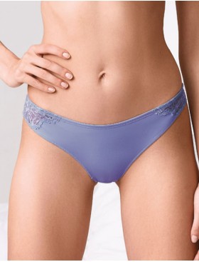 Комплект Lormar SATEN планж+слипы Sat52057 zucchero, Цвет: zucchero (синий), Размеры: 80C, изображение 3