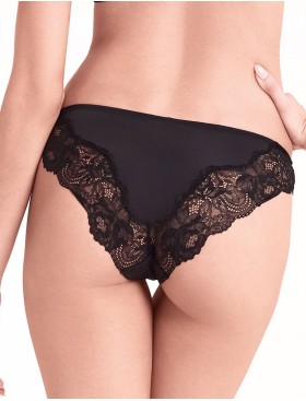 Трусы слипы Lormar SATEN slip nero/cipria, Цвет: nero/cipria, Размеры: S, изображение 2