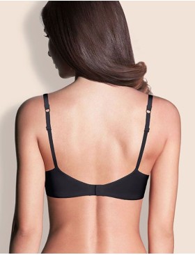 Бюстгальтер тонкий поролон Lormar SATEN NUVOLA nero/cipria, Цвет: nero/cipria, Размеры: 70D, изображение 2