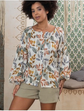 Хлопковый костюм с шортами Mia-Amore ANAIS 5434, Цвет: мультицвет, Размеры: XL