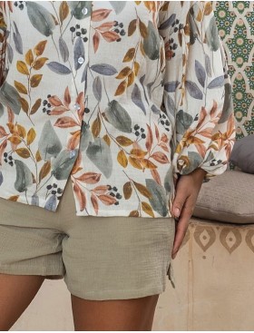 Хлопковый костюм с шортами Mia-Amore ANAIS 5434, Цвет: мультицвет, Размеры: XL, изображение 5