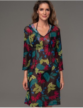 Туника с капюшоном Mia-Amore CALIPSO 2271, Цвет: черный, Размеры: XL