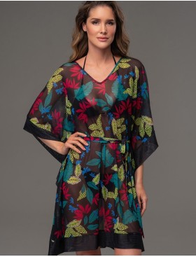 Туника для пляжа Mia-Amore CALIPSO 2272, Цвет: черный, Размеры: 2XL/3XL, изображение 3