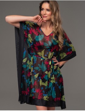 Туника для пляжа Mia-Amore CALIPSO 2272, Цвет: черный, Размеры: 2XL/3XL, изображение 4