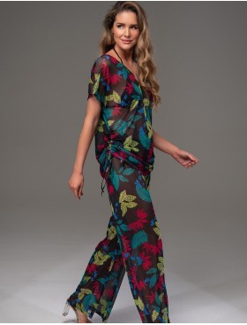 Пляжный комплект со штанами Mia-Amore CALIPSO 2275, Цвет: черный, Размеры: L, изображение 4