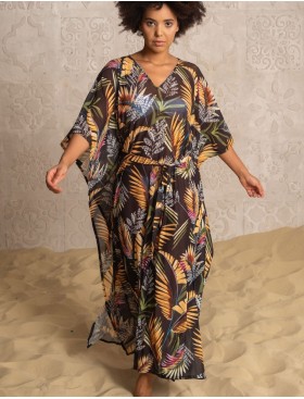 Длинная туника Mia-Amore NUBIA 2227, Цвет: черный, Размеры: 2XL/3XL, изображение 3