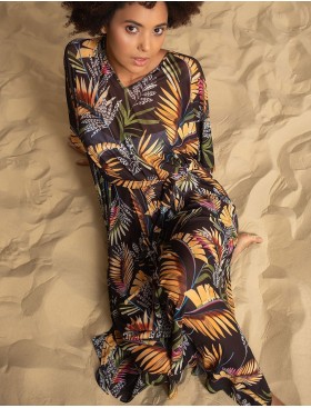 Длинная туника Mia-Amore NUBIA 2227, Цвет: черный, Размеры: 2XL/3XL, изображение 4