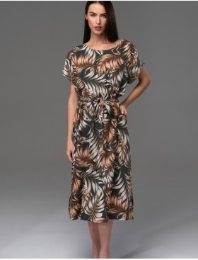 Длинное платье-туника Mia-Amore SAMUI 5397, Цвет: хаки, Размеры: L/XL, изображение 4