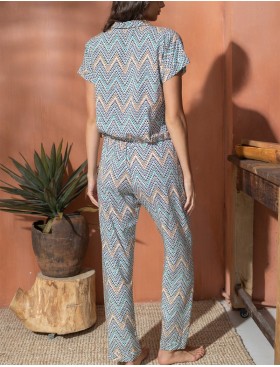 Комплект домашний Mia-Amore VEGAS 1996 синий, Цвет: синий, Размеры: M, изображение 2