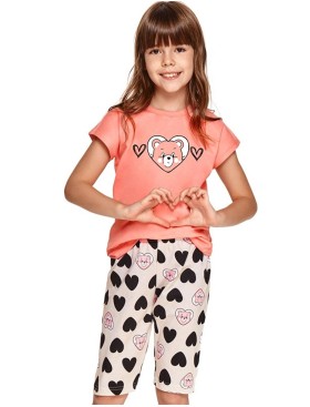 Пижама детская Taro 2202/2203 AMELIA, Цвет: персиковы/бежевый, Размеры: 128